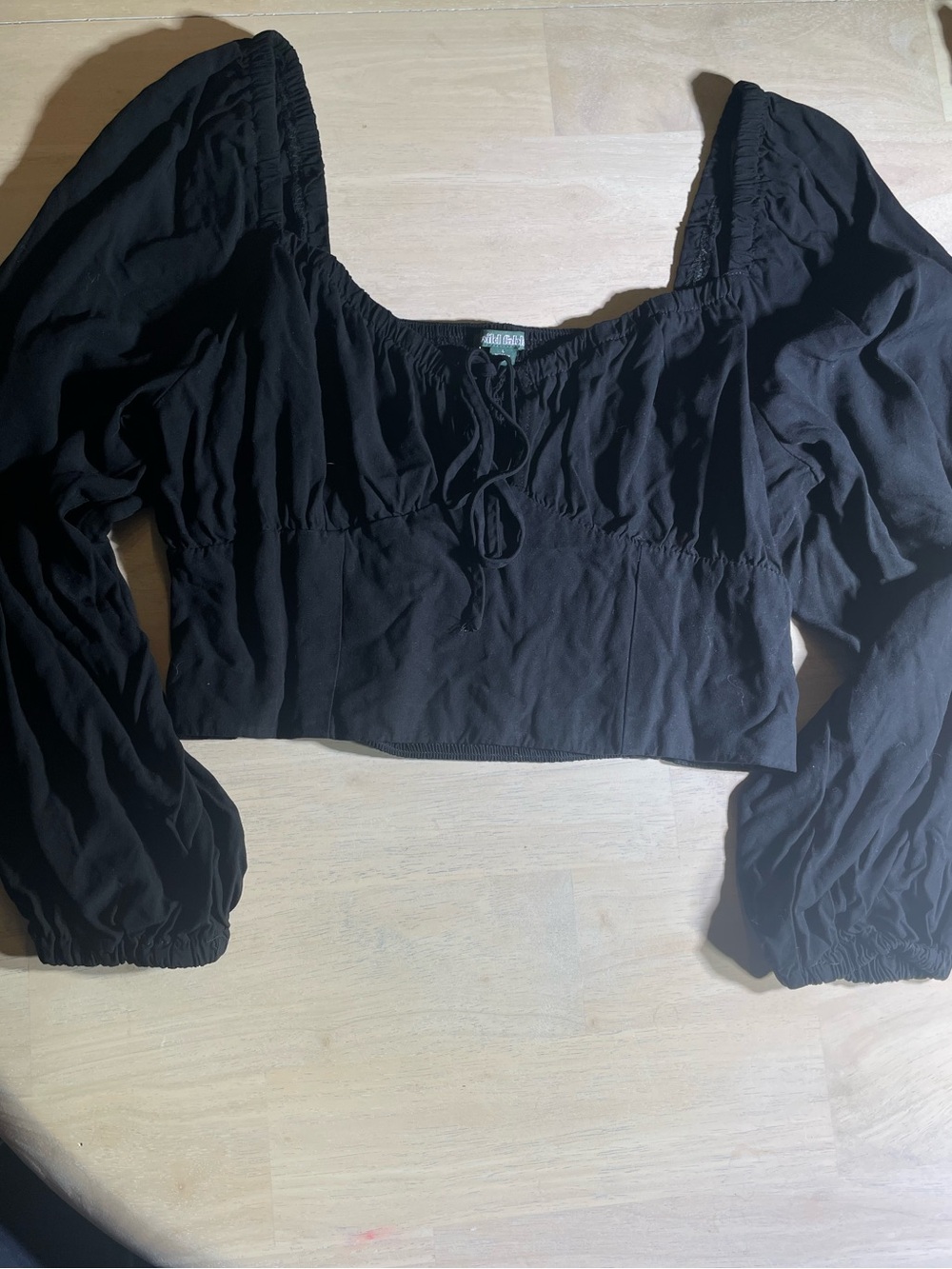 NWOT Wild Fable cropped blouse